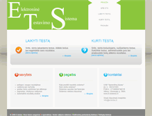 Tablet Screenshot of e-testas.lt